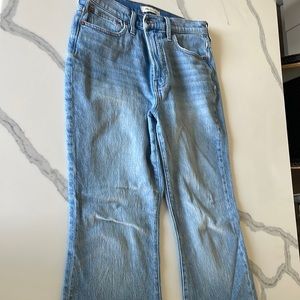 Madewell perfect vintage jean flare